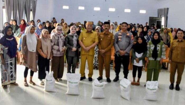 Kawal Kualitas dan Alokasi Pangan CPP di Bilato, Anggota DPRD Gorontalo Venny Peringatkan Penerima Tidak Jual Beras Bantuan