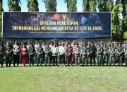 Percepat Pembangunan Desa, Pemkab Boalemo Gandeng TNI dan Kepolisian Lewat Karya Bakti