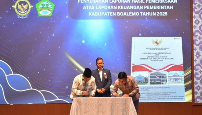 Pemkab Boalemo Pertahankan Opini WTP Kesembilan Kalinya Secara Beruntun