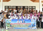 Perluas Akses Inovasi Pertanian dan Perikanan, Wabup Lahmuddin Lepas Kontingen PENAS XVII Boalemo
