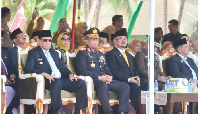 Hadiri Peringatan HUT TNI ke-81, Wabup Nurjana Tegaskan Sinergi Pemkab Gorut dan TNI Kunci Kondusivitas Daerah