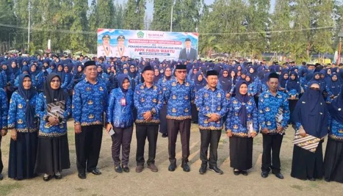 Pimpin Apel Korpri, Wabup Lahmuddin Minta Pimpinan OPD Beri Keteladanan dan Tindak Tegas ASN Indisipliner