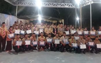 Cetak Pembina Profesional, Kamabicab Sofyan Puhi Tutup Kursus Mahir Dasar dan Orientasi Pramuka Kabupaten Gorontalo