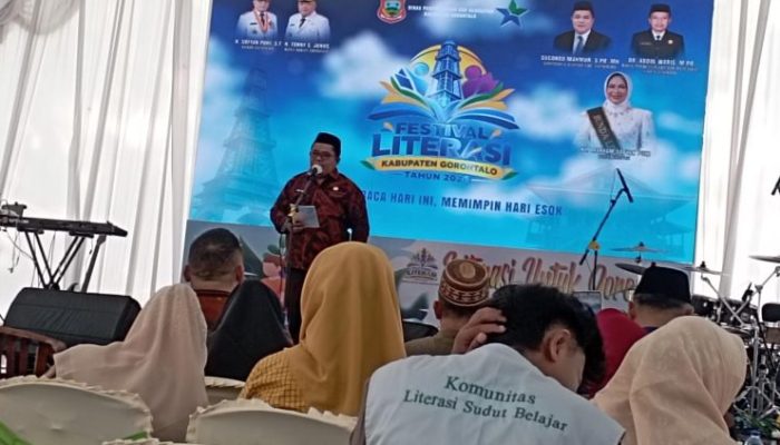 Buka Akses Budaya Baca, Pemkab Gorontalo Jadwalkan Festival Literasi Masuk Sekolah dan Operasikan Perpustakaan Bergerak